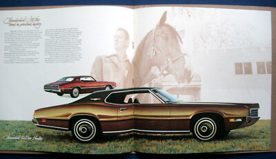 Prospekt brochure 1971 Ford Thunderbird (USA)