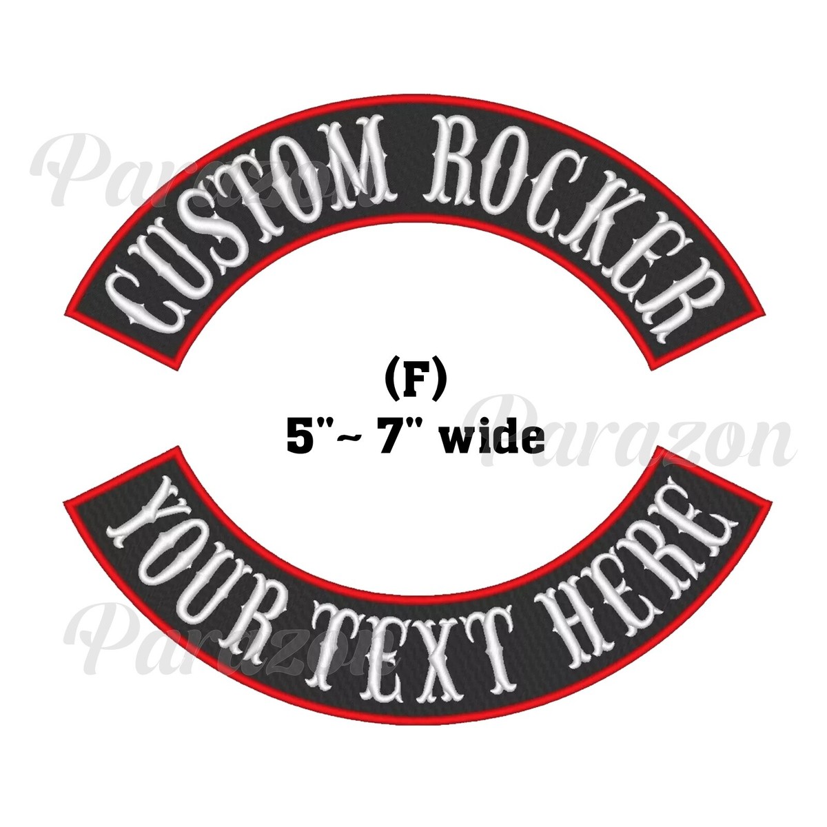 Custom Embroidered 5