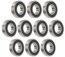 605 2RS 5mm Ball Bearing aka 6052RS or 605-2RS. 5mmX14mmX5mm Pack of 10