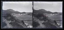 France Or Espagne Photo Negative Plaque De Verre Stereo Vintage VrL14n15