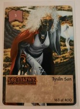 TSR Spellfire CCG 1st Ed. TYSILN SAN Card #163 of 400 Greyhawk Adventures
