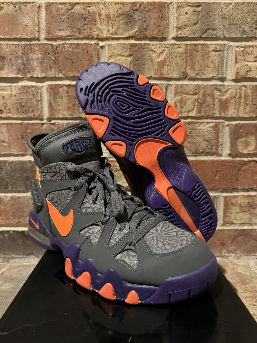 New Nike Air Max Strong Force Gray Orange Purple Phoenix Suns  555104-001