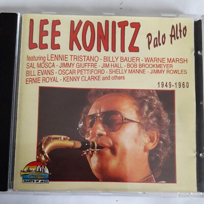 LEE KONITZ PALO ALTO BEST OF 1949-1960 CD LENNIE TRISTANO TWO NOT ONE STEPHANIE