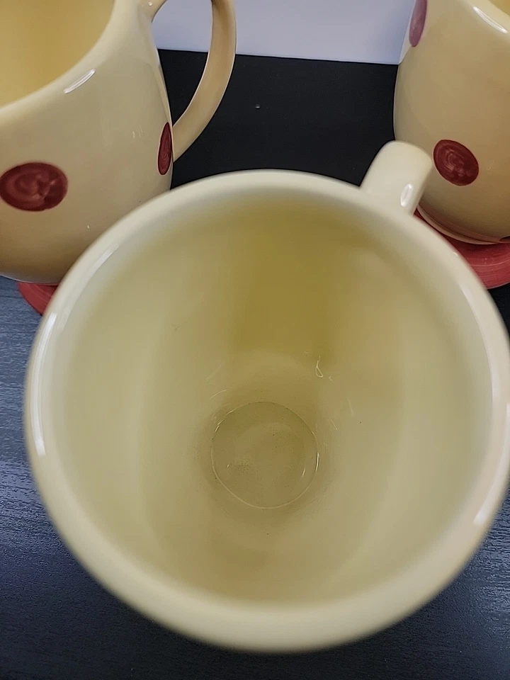 SOUTHERN LIVING AT HOME por Gail Pittman Siena Conjunto de 3 Canecas Pedestal Bolinhas - Imagem 4 de 4