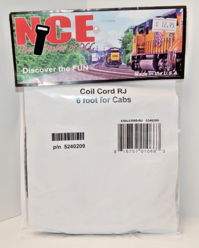 ケーブーム　2012.7 Nce CAB Bus 7 Coil Cable Rj12 Connectors Nce5240209 for sale