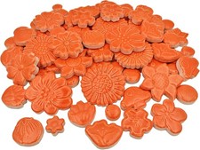 Ceramic Mosaic Tiles - Mixed Shapes for Home Decor DIY Crafts, 500g