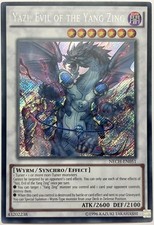 NECH-DE051 Yazi, Evil of the Yang Zing - Secret Rare Unlimited Lightly Played