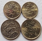 Estonia 5 to 50 Senti 1992 Unc Set of 4 Coins