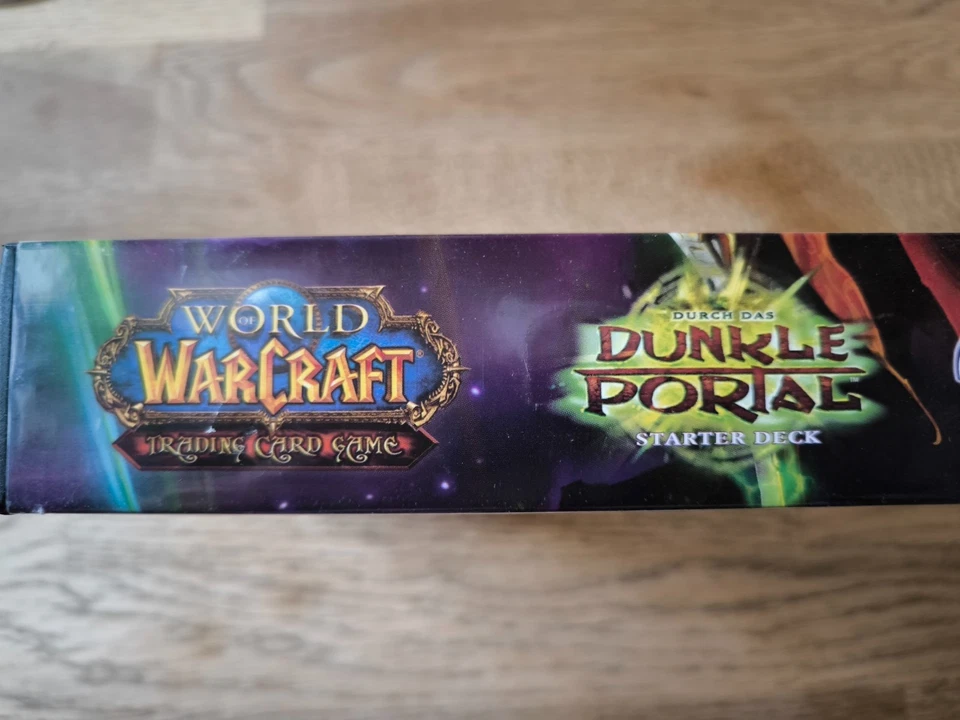 """ WOW - DUNKLE PORTALE - STARTER DECK - PLUS EXTRA KARTEN -  GEBRAUCHT""" - Bild 3 von 4