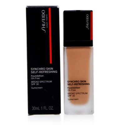 SHISEIDO SYNCHRO SKIN SELF -REFRESHING FOUNDATION (410) SANDSTONE 1.0 OZ - NEW
