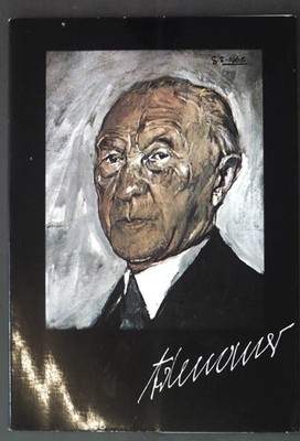 Adenauer im Porträt; Katalog zur Ausstellung der Konrad-Adenauer-Stiftung;