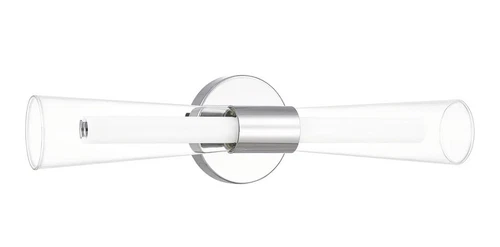 Bathroom Light Fixture,Vanity Light Amara Integrated LED Polished Chrome NEW  - Picture 4 of 8