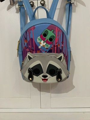 Loungefly Disney Pocahontas Meeko and Flit Funko Pop! Mini Backpack