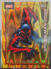 Topps Chrome 2026 Marvel Spider-Man 2099 #164 Gold Refractor 06/50