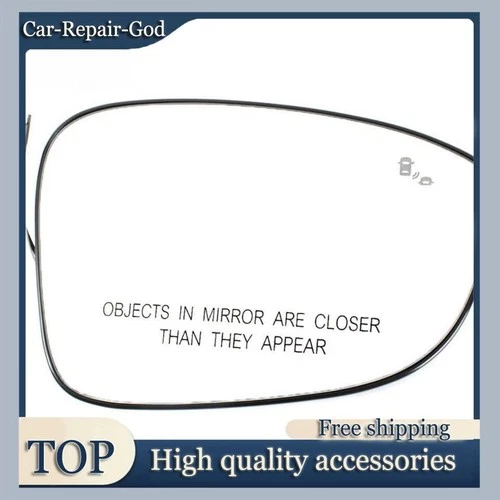 For Accord 2018-2022 RIGHT Side Door Mirror Glass Heated w/ Blind Spot