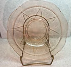 Hazel Atlas Royal Lace Pink Depression Glass 10" Fruit Bowl 1939-41