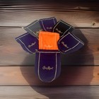 Seven (7 ) Crown Royal Bags. One Orange One Black , One Grey , 4 Purple — photo 3