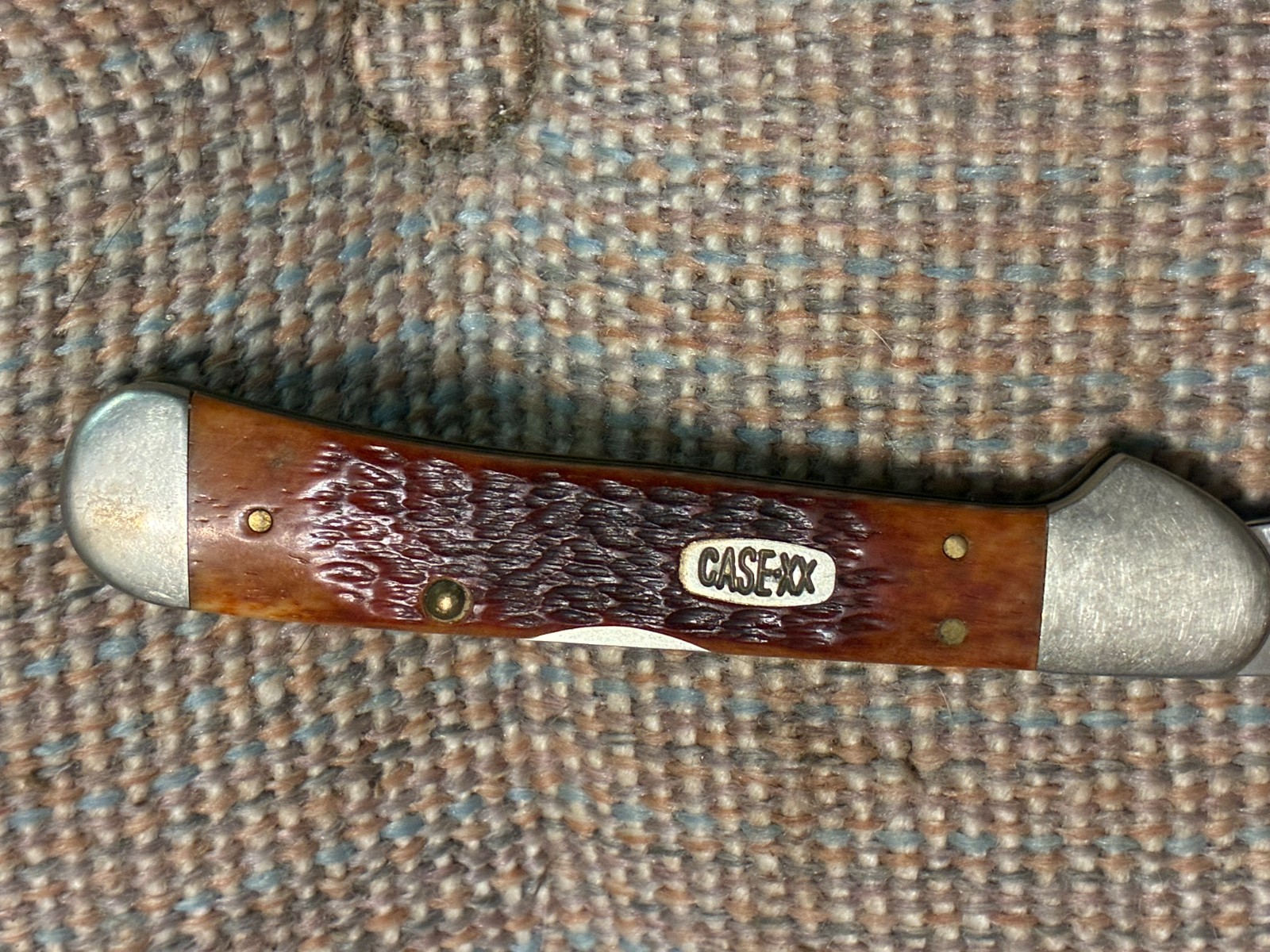 Case XX 61549L SS red Lockback USA