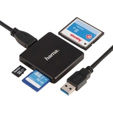 Hama Card Reader 35-in-1 Black multi USB 3.0 USB 3.0 UHS-I