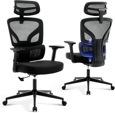 Office Chair Ergonomic Desk Chair,Home Desk Chair with Adjustable Lumbar Support
