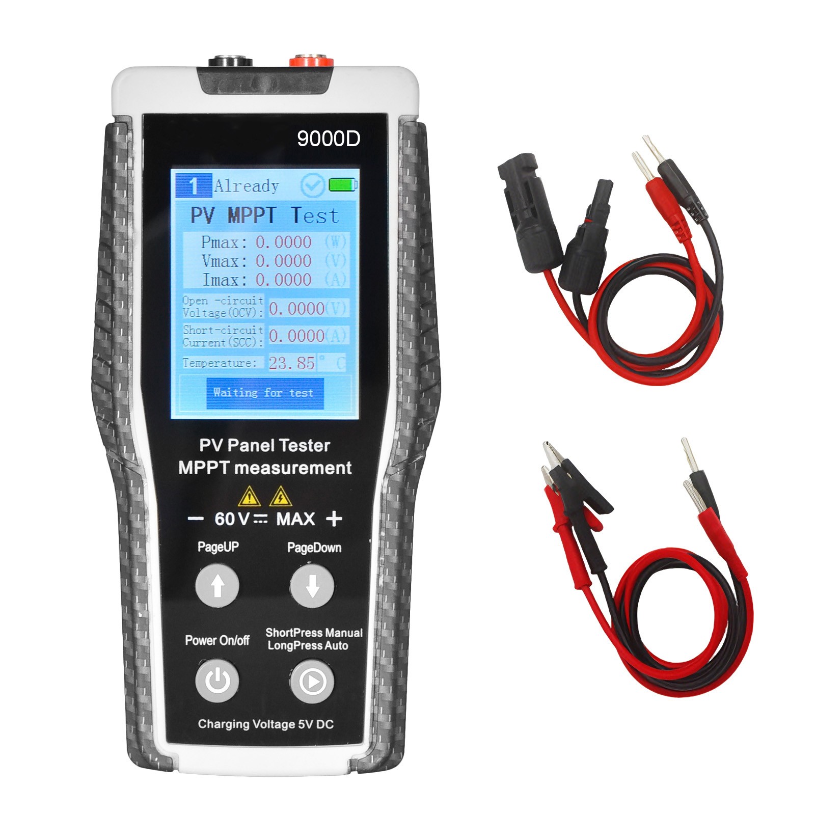 Solar Panel Tester 5-800W MPPT Photovoltaic Meter Voltage Current No Load CE 2