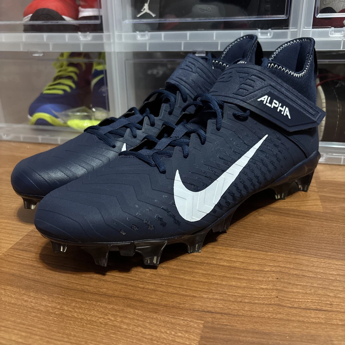 Las mejores ofertas en Nike Alpha Menace Pro 2 Mid Navy | eBay
