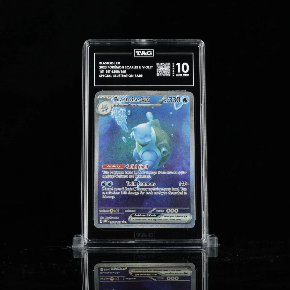 Pokémon TCG Grade 10 Blastoise Individual Collectible Card Game