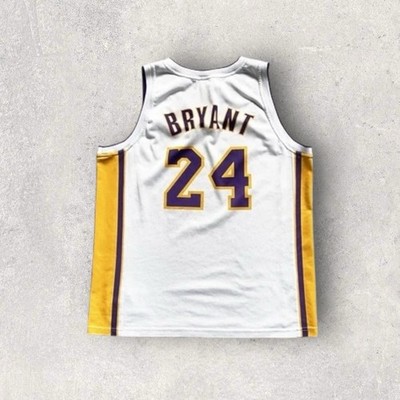 Vintage Champion Lakers Kobe Bryant 24 8 NBA Jersey LA Lakers