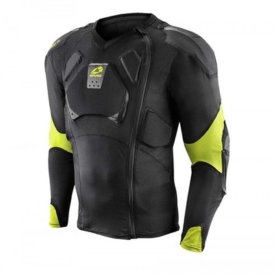 EVS Erwachsene Ballistic Pro MX | MTB Panzerjacke (schwarz/gelb)