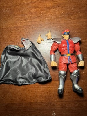 Ultra Street Fighter II M. Bison 6'' inch action figure JADA Toys 2024 Incomplete