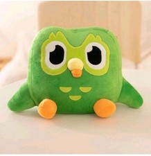 Duolingo Green Owl Plush Toy Plushie of Duo the Owl Cartoon Anime Owl Doll Gifts