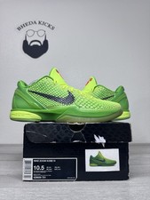 Size 10.5 - Nike Zoom Kobe 6 Grinch 2010 429659-701 Men’s Preowned Sneaker