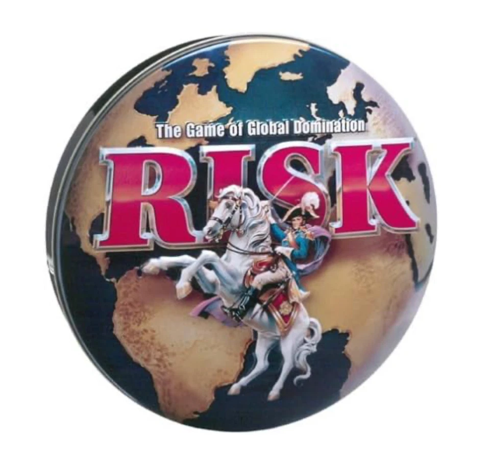 Risk -- Round Metal Tin 2003 -- Special Edition - NEW IN BOX, SEALED Board Game - Image 3 of 4