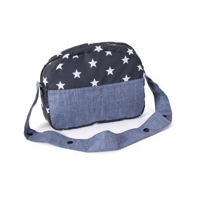 Bayer Chic 2000 Wickeltasche für Puppen - Sternchen navy NEU