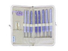 Tulip Knitting Needles ETIMO Murasaki Cushion Grip TEM-001FS Crochet Hook Set