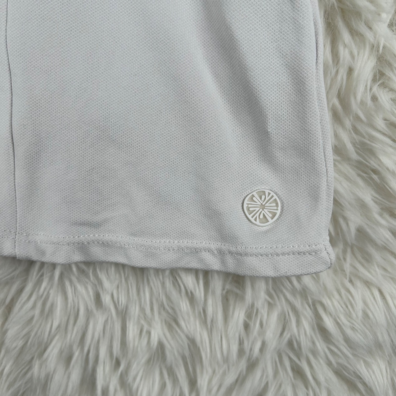 Lilly Pulitzer Luxletic  S Solid White Martina Po… - image 4