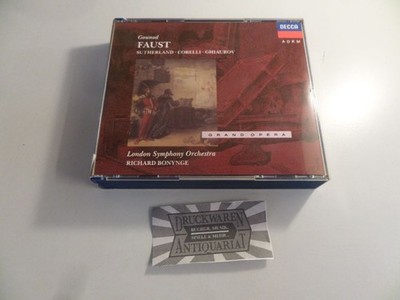 Charles Gounod: Faust [3 CD-Box + Libretto]. Gounod, Charles,  The Ambrosian Ope