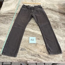Levi's 511 Slim Gray Jeans Size 10 Boys Youth Gray Denim NO AdjustableWaist CUTE