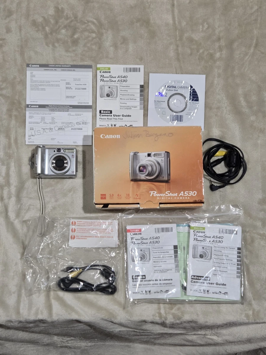 Canon PowerShot A530 Digital Cameras for Sale - Shop New & Used
