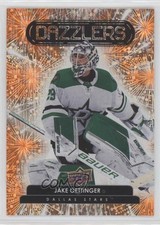2022-23 Upper Deck Series 1 Dazzlers Orange Jake Oettinger #DZ-30 0nr3