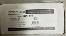 Ecoflow Manual Transfer Switches For Portable Generators (Cat. No. 306A1-ECO)