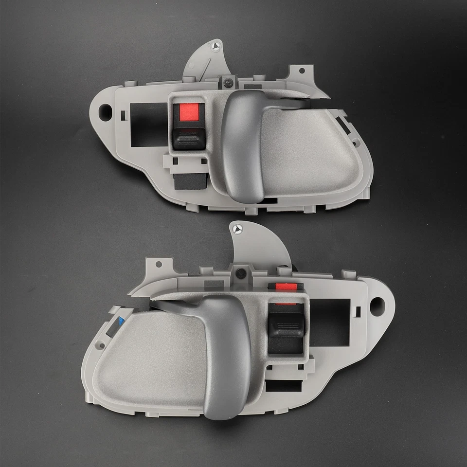 Manijas interiores de puertas grises para puerta delantera izquierda y derecha Chevrolet C1500 1995-2002 Foto 2 de 4