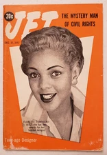 Jet Magazine December 12 1957 Civil Rights~Jackie Robinson~1950s Hollywood