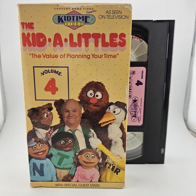 Kid-A-Littles VHS - 1983 - Value of Planning Your Time Vol 4 *Buy 2 Get 1 Free*