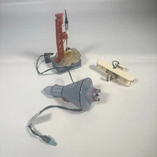Hallmark Christmas Ornament Lot Mercury Launch Pad Friendship Wright Flyer Rocke