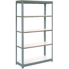 Global Industrial Extra Heavy Duty Shelving 36Wx24Dx60H 5 Shelves 1500 lbs. Cap.