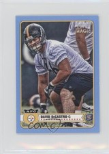 2012 Topps Magic Mini Blue David DeCastro #48 k6j