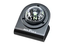 TANAX Motorcycle Touring Compass MOTO FIZZ Ball black MF-4715 from JAPAN #m76