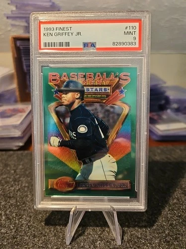 1993 Topps Finest - Baseball's Finest All-Stars Ken Griffey Jr #110 PSA 9 MINT
