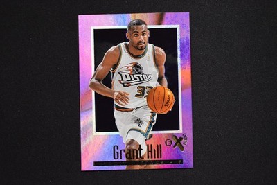 1996-97 Skybox E-X 2000 Basketball Grant Hill #19 Detroit Pistons